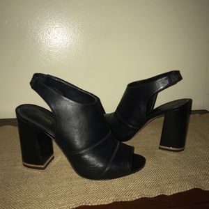 MICHAEL KORS Leather Wedges